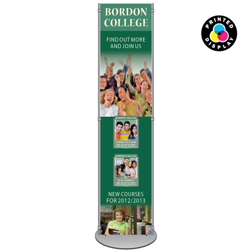 Information stand - sign with A5P brochure holders
